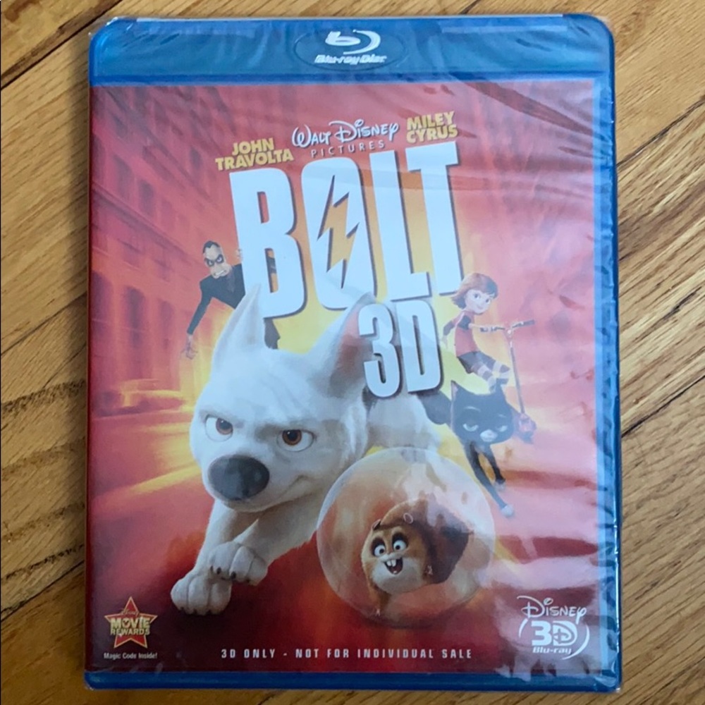 NWT Bolt Disney Blu-Ray dvd